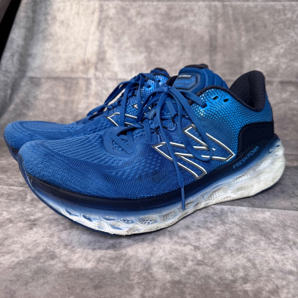 New Balance Fresh Foam More v3 Mens 10.5 Blue Running Shoes MMORCB3